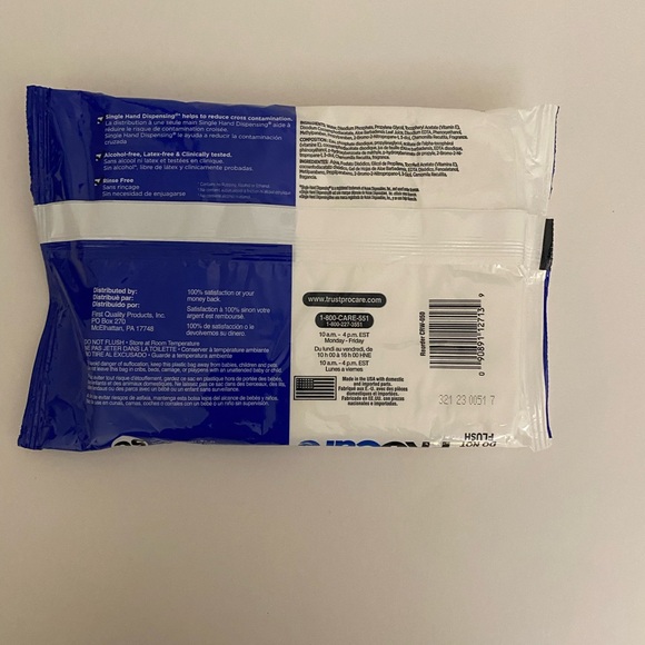 4 Packs Pro Care Disposable Adult Rinse Free Washcloths Wipes - Picture 5 of 5